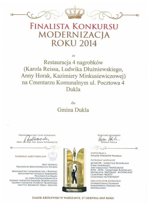 Gala Modernizacja Roku 2014